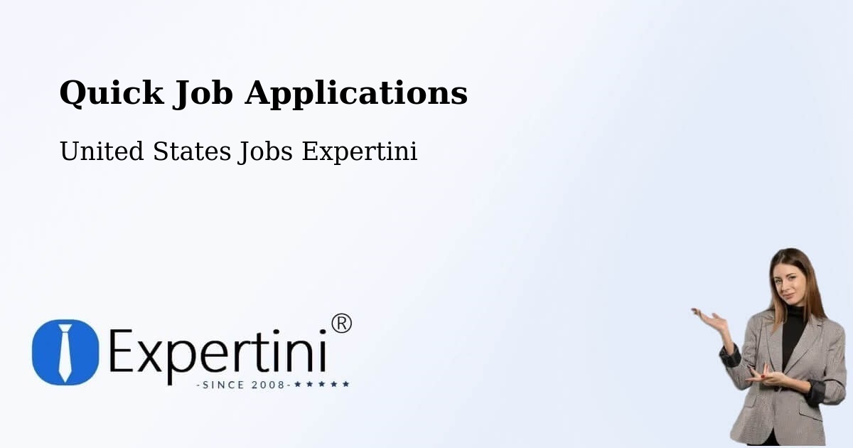 Quick Apply Feature – Cheshire - United States Jobs Expertini